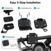 Motor Mount to Car Mount Adapter Compatible with Garmin Zumo XT, Motorcycle GPS Bracket Adapter for Car Suction Cup Mount, Navigation Holder Conversion Plate for Vehicle Windshield Mount Setup view 2