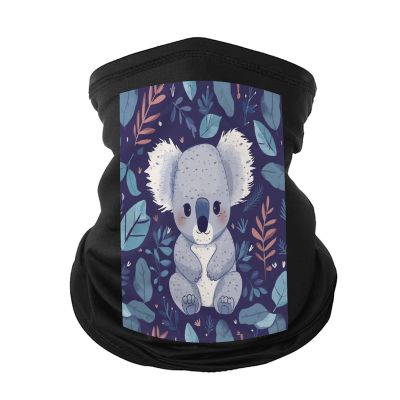 RTFGHJS Lovely Koala Balaclava Face Mask Windproof Neck Gaiter Breathable Scarf Face Covering for Cycling