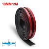 2m Car Windshield Seal Rubber Strip Auto Roof Window Edge Sticker Noiseproof Sound Insulation Waterproof Dustproof Weatherstrip(14mm-2meters) view 4