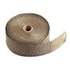 FTCYM Motorcycle5M Roll Fiberglass Heat Shield Exhaust Header Pipe Heat Wrap Tape Thermal Protection Ties Kit Exhaust Pipe Insulat(Brown) view 1