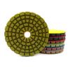 7pcs/Set 4 Inch Diamond Polishing Pads for Concrete Floor Marble Thicknees 6mm Wet Grinding Discs Polishing Stone(300) view 1