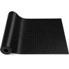 Runyaorise 6FTx72FT Garage Floor Mat,Thick PVC Floor Roll for Under Car Diamond Plate Rubber Mat,Non-Slip Floor Mat for Garage, Warehouse, Gyms, Trailer, Black view 1