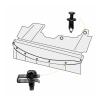 28pc Car Engine Splash Shield Bumper Hardware Kit Body Bolt Screw nut Clip Rivet view 3