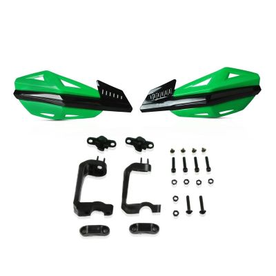 Motorcycle Hand Guard Protector Shield for KX65 KX80 KX85 KX125 KX250 KX250F KX450F(Green)
