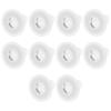 ECSiNG 10 Pack Taillight Waterproof Sealing Plugs Compatible with Suzuki Celerio Swift Replace OEM 35153M59K20-000 view 1