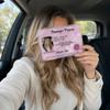 Custom Passenger Princess Photo Car Visor Clip, Car Accessories Owner Car Decor Gift for Husband Passenger Princess Travel Gift for Couples Girlfriend Boyfriend view 3