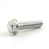Dbyuau Flanged Hex Bolt M6 x 25mm For Pit Dirt Bike ATV Quad Go Kart Engine Motor (3) view 4
