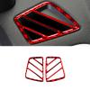 Edinstry Red Carbon Fiber Instrument Air Vent Trim, 2-Piece for Ford Explorer 20112014 Universal LHD/RHD Interior view 3