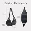 Car Foot Hammock for Audi Q3 8U 2011-2018,Adjustable Vehicle Headrest Seatback for Foot Rest,Rear Seat Footrest Hammock view 2