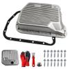 Upgraded aluminum Oil Pan with Gasket&Magnetic Drain Plug&Filter Compatible with Dodge Durango Dakotar 1998-2003 Ram 1500 2500 3500 1996-2010 B1500 B2500 B3500 1998 Replace 52118780AC, 52118780AD view 1