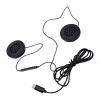 Fabater Motorcycle Helmet Headset, Wired Helmet Speaker with 1.2M Cable, Hands Free, Inline Control and Microphone, Wired Sports Headset Helmets Earphone for Motorcycle Riding view 1