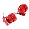 Vistreck 12V Electric Car Truck Motorcycle Air Siren Horn 110DB Alarm Red view 2