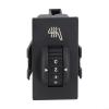 Belnotelt Car Seat Heating Control Switch Roll Button Adjustment Knob Compatible with 508 3008 C5 Replace 96653109ZD Black Interior Parts view 1