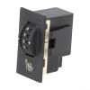 Belnotelt Car Seat Heating Control Switch Roll Button Adjustment Knob Compatible with 508 3008 C5 Replace 96653109ZD Black Interior Parts view 2