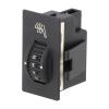 Belnotelt Car Seat Heating Control Switch Roll Button Adjustment Knob Compatible with 508 3008 C5 Replace 96653109ZD Black Interior Parts view 4