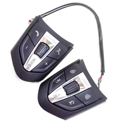 Control Switches Compatible with for X5 F15 2014-2018 X6 F16 2015-2018 Car Multi-Function Steering Wheel Buttons Volume Control Switch Button