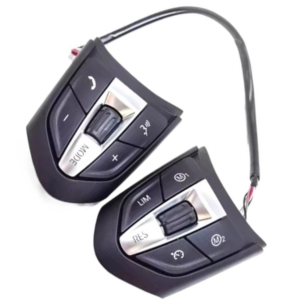 Control Switches Compatible with for X5 F15 2014-2018 X6 F16 2015-2018 Car Multi-Function Steering Wheel Buttons Volume Control Switch Button