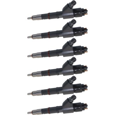 6PCS Fuel Injector 0445120067 FIB1019RF VOE9020798683 For Volvo EW145B EW160C EW180C EW205D EW10C EW230C Wheel Excavators DEYAOLKL
