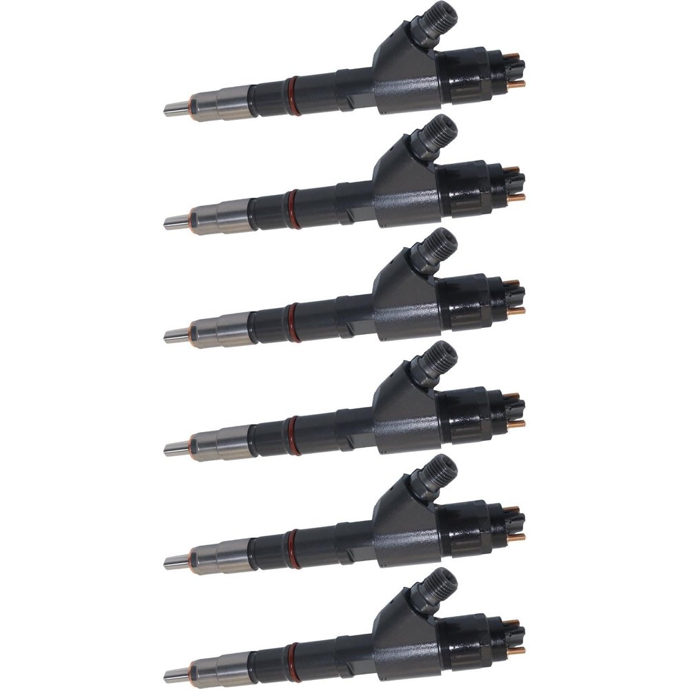 6PCS Fuel Injector 0445120067 FIB1019RF VOE9020798683 For Volvo EW145B EW160C EW180C EW205D EW10C EW230C Wheel Excavators DEYAOLKL