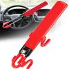 Steering Wheel Lock Twin Bar, for BMW i3 i3 101, Car Steering Wheel Locks, Car Lock Anti-Theft Device Heavy Duty, Universal Fit, 2 Keys,B-Red view 2