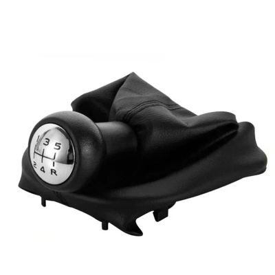 5 Speed Gear Shift Knob Shifter Lever Stick Gaiter Boot PU Cover For Peugeot 206 207 307 CC 406 Car Accessories(Type B)