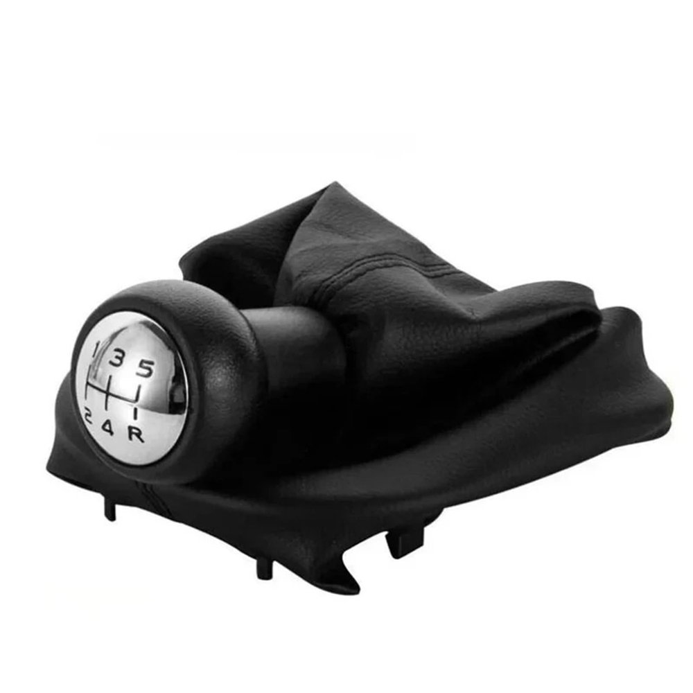 5 Speed Gear Shift Knob Shifter Lever Stick Gaiter Boot PU Cover For Peugeot 206 207 307 CC 406 Car Accessories(Type B)