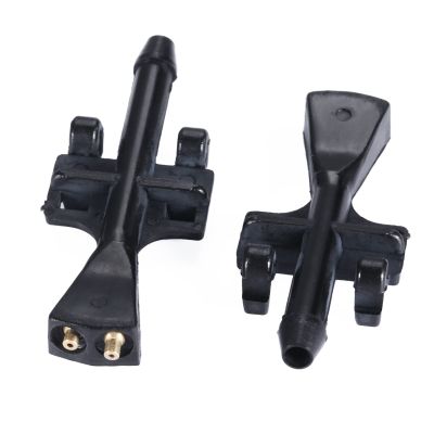 SZPENGMEI 2Pcs Front Windshield Wiper Washer Jet Nozzle Water Sprayer 1451243 for Vauxhall Opel MERIVA-A 2003-2010 Part Number 93387764