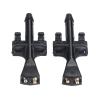SZPENGMEI 2Pcs Front Windshield Wiper Washer Jet Nozzle Water Sprayer 1451243 for Vauxhall Opel MERIVA-A 2003-2010 Part Number 93387764 view 3