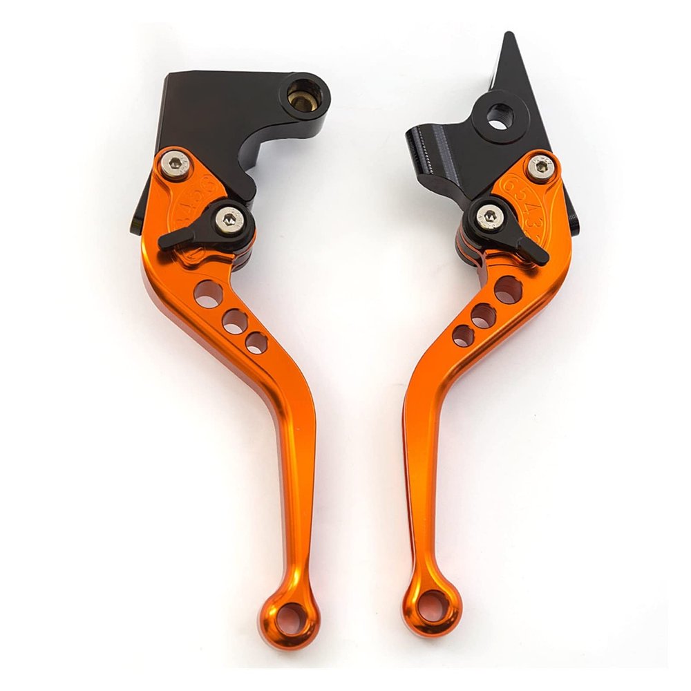 ENZHBUNST for Yamaha YZF R3 R25 MT03 2015-2022 Aluminium Motorcycle Brake Clutch Lever Adjustable Long/Short Handle(Short-F)