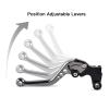 ENZHBUNST for Yamaha YZF R3 R25 MT03 2015-2022 Aluminium Motorcycle Brake Clutch Lever Adjustable Long/Short Handle(Short-F) view 4