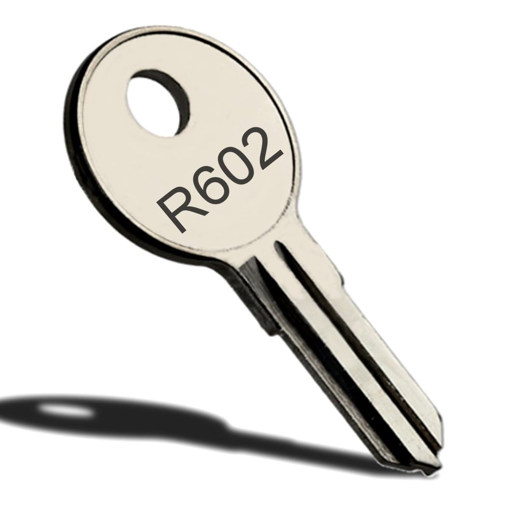 Cut & Ready to Work Tonneau Cover Key that fits Retrax Locks/Truck Bed Cover Key/Replacement Key Compatible with Retrax/Code R602