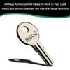 Cut & Ready to Work Tonneau Cover Key that fits Retrax Locks/Truck Bed Cover Key/Replacement Key Compatible with Retrax/Code R602 view 2