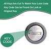 Cut & Ready to Work Tonneau Cover Key that fits Retrax Locks/Truck Bed Cover Key/Replacement Key Compatible with Retrax/Code R602 view 3