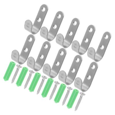LIFKICH 30pcs Waterproof Trailer Tie Down Hooks with Screws and Anchors, Heavy Duty Two-Hole Tarpaulin Fasteners for Dump Trailers, Truck Bed Brackets, Outdoor Camping Cargo Securement