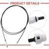 Fuel Lid Lock Control Cable for Yaris 2007-2012 for Toyota ABS Metal Replacement Part OEM 77035-52250 for Secure Fuel Door Operation view 3