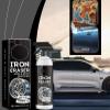 Iron Eraser Rust Remover Spray, Iron Powder Remover Spray, for Car Wheels and Paint, Fast Acting Rust and Brake Dust Removers, for Tools & Hardware, Professional Automotive Surface Cleaning (1PC) view 2
