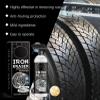 Iron Eraser Rust Remover Spray, Iron Powder Remover Spray, for Car Wheels and Paint, Fast Acting Rust and Brake Dust Removers, for Tools & Hardware, Professional Automotive Surface Cleaning (1PC) view 3