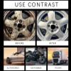 Iron Eraser Rust Remover Spray, Iron Powder Remover Spray, for Car Wheels and Paint, Fast Acting Rust and Brake Dust Removers, for Tools & Hardware, Professional Automotive Surface Cleaning (1PC) view 4