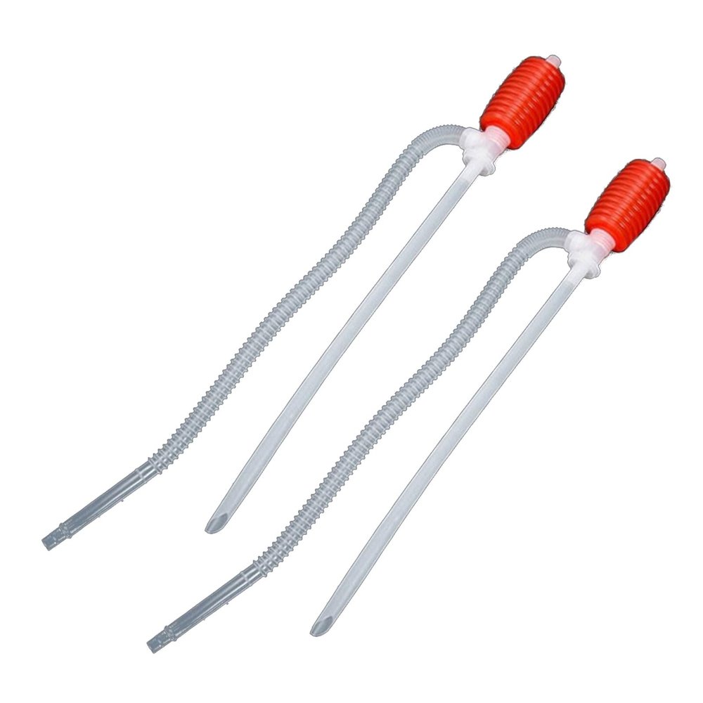 2 / 8pcs Siphon Oil Tool with Flexible Hose Hand Pumps Transfer Pumps Portable Automotive Transfer Tool