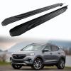 Fixed Running Board Side Steps Fit for Buick Encore GX 2020-2023, Non-Slip Nerf Bars, Black view 1