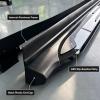 Fixed Running Board Side Steps Fit for Buick Encore GX 2020-2023, Non-Slip Nerf Bars, Black view 3