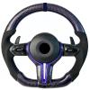 Carbon Fiber Steering Wheel Compatible With BMW 3 Series F30 F31 F32 F33 F34 F36 F22 F23 M2 M3 M4 M5 D-shaped Flat-bottom(Style 2) view 1
