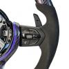 Carbon Fiber Steering Wheel Compatible With BMW 3 Series F30 F31 F32 F33 F34 F36 F22 F23 M2 M3 M4 M5 D-shaped Flat-bottom(Style 2) view 2