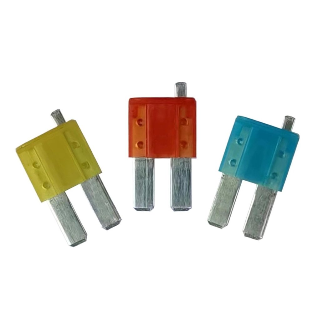 5PCS Car Fuse Ultra Mini M2 Protruding Foot Extended(20A)