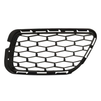 Front Bumper Air Vent Grille Cover, Front Bumper Grille Mesh for Quattroporte 2013-2016, Sporty Style Black ABS Grille Guard with Perfect Ventilation for Engine Cooling (Right: 670013780)