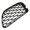 Front Bumper Air Vent Grille Cover, Front Bumper Grille Mesh for Quattroporte 2013-2016, Sporty Style Black ABS Grille Guard with Perfect Ventilation for Engine Cooling (Right: 670013780) view 4