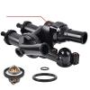 Car Thermostat Housing, For Dodge, For Avenger 2.4L 2008 2009 2010 2011 2012 2013 1 Pcs Thermostat Assembly With Housing With Sensor 4884571AB view 3
