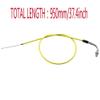 Motorcycle Clutch Drive Cable 950mm Motorcycle Throttle Cable for 50cc 70cc 90cc 110cc 125cc For CRF50 SDG SSR Pit Bike ATV 4 Wheeler Quad Go Kart view 2