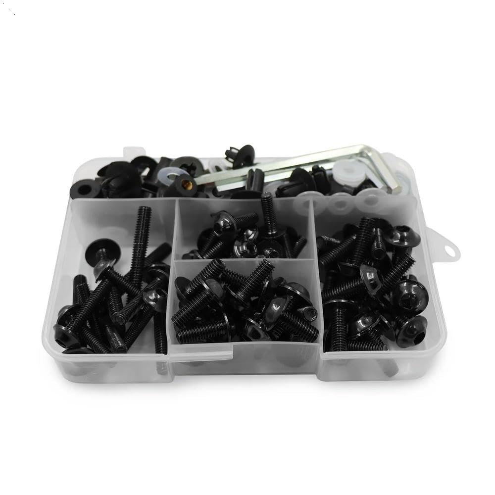 Motorcycle Fairing Bolt Kit for KYMCO Downtown DT 200i 300i 350i 125 200 250 300 350 Windscreen Fasteners Screws Set 195PCS Replacement Parts