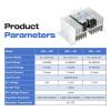 CG 1PCS Single-Phase Solid State Relay Input 3-32VDC to Output 24-480VAC DC to AC/DC to DC/AC to AC SSR 10/25/40A Module(DC to AC,SSR-10A) view 4